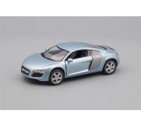 Машинка Kinsmart AUDI R8, light blue metallic