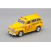 Машинка Kinsmart CHEVROLET Suburban School Bus (1950), yellow