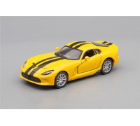 Машинка Kinsmart DODGE Viper GTS (2013), yellow / black
