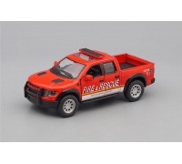 Машинка Kinsmart FORD F-150 SVT Raptor SuperCrew Fire Rescue (2013), red