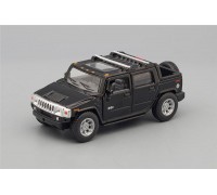 Машинка Kinsmart HUMMER H2 SUT Pick-up (2005), black