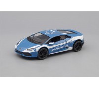 Машинка Kinsmart LAMBORGHINI Huracan LP610-4 Police, blue / white