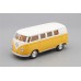 Машинка Kinsmart VOLKSWAGEN Classical Bus (1962), light yellow / white