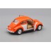 Машинка Kinsmart VOLKSWAGEN Classical Beetle (1967), orange / white