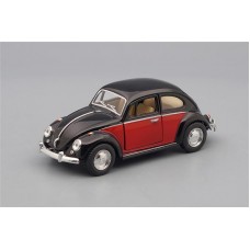 Машинка Kinsmart VOLKSWAGEN Classical Beetle (1967), black / red