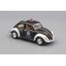 Машинка Kinsmart VOLKSWAGEN Classical Beetle Police (1967), black / white