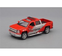 Машинка Kinsmart CHEVROLET Silverado Fire Fighter (2014), red