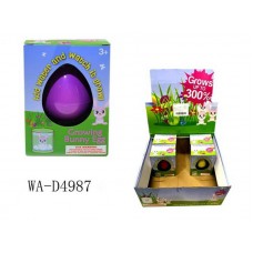 Яйцо растущее в воде "Кролик", 12 шт в дисплее, цена за 1 шт
