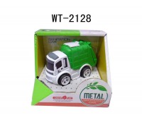 Мусоровозка инерционная из металла  12x10,5x10 см (Китай, 0783-59)