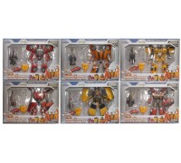 Робот-трансформер, 6 видов, со световыми эффектами (Китай, 78115)