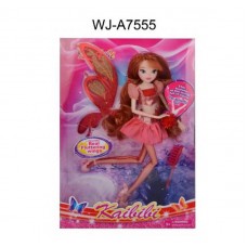 Кукла-фея (красный цвет), в наборе с аксессуарами (Китай, BLD024)