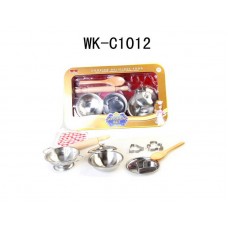 Набор посудки, 10 предметов, металл. (Китай, J999-5)