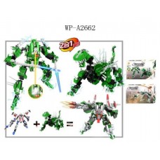 Конструктор Робот-транформер 2 в1, 38x6.5x26см (Китай, LXJ15Dпц)