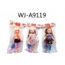 Кукла в наборе с расческой,в пакете, 3 вида в ассортименте, 40x20x6см