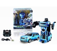 Робот-трансформер на радиоуправлении синий (Китай, TT651A)