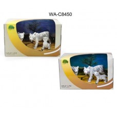 Набор Семейство белых тигров (3шт) 19x10.6x11.2см (Китай, WS1405A/B)