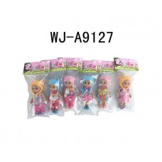 Кукла в пакете  6x4x12,5см (Китай, YL1701C)