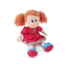 Кукла Варенька в вельветовом платье музыкальная 22 см, звук "Красота вокруг какая" (LAVA, Л961А)