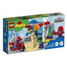 Конструктор LEGO DUPLO Super Heroes Приключения Человека-паука и Халка