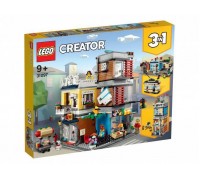 Конструктор LEGO Creator Зоомагазин и кафе в центре города