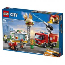 Конструктор LEGO CITY Fire Пожар в бургер-кафе
