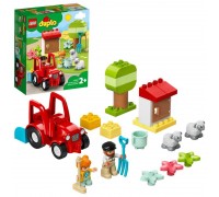 Конструктор LEGO DUPLO Town Фермерский трактор и животные