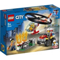 Конструктор LEGO CITY Fire Пожарный спасательный вертолёт