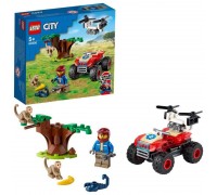 Конструктор LEGO City Wildlife Спасательный вездеход для зверей
