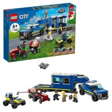 Конструктор LEGO CITY Police Полицейский мобильный командный трейлер