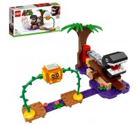 Конструктор LEGO Super Mario Дополнительный набор «Кусалкин на цепи — встреча в джунглях»