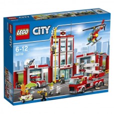 Конструктор LEGO CITY Пожарная часть (LEGO, 60110-L)