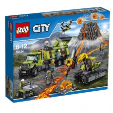 Конструктор LEGO CITY База исследователей вулканов (LEGO, 60124-L)