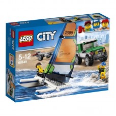 Конструктор LEGO CITY Внедорожник с прицепом для катамарана (LEGO, 60149-L)