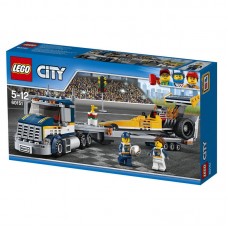 Конструктор LEGO CITY Грузовик для перевозки драгстера (LEGO, 60151-L)