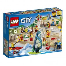 Конструктор LEGO CITY Отдых на пляже - жители (LEGO, 60153-L)