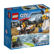 Конструктор LEGO CITY Набор для начинающих «Береговая охрана» (LEGO, 60163-L)