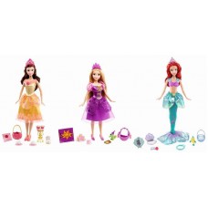 Кукла Disney Princess Ариель/Белль/Рапунцель (Mattel. Disney Princess, CJK89/90/91/92пц)