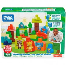 Конструктор Mattel Mega Bloks Fisher-Price ЭКО Лесные Друзья