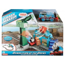 Ж/д с паровозиком и подъемным краном Крэнки THOMAS AND FRIENDS (Mattel, DVF73)