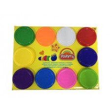 Набор Масса для лепки, 10 разноцветных баночек, в коробке (MERX Limited, 82994)