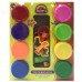 Набор Масса для лепки. 8 разноцветных баночек с тематическими аксессуарами, 24 предмета, в коробке (MERX Limited, 92775)
