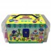 Набор Масса для лепки. Пикник, 4 баночки разных цветов с тематическими аксессуарами, 29 предметов, в чемоданчике (MERX Limited, 119171)