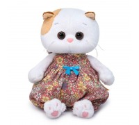 Мягкая игрушка BUDI BASA Кошка Ли-Ли BABY в песочнике в цветочек