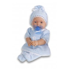 1109B Antonio Juan Кукла-младенец Лана в голубом плачет 27см.