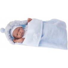 4066B Кукла- младенец Antonio Juan Карлос в голубом конверте 26см.