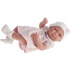 5052P Кукла-младенец Antonio Juan Оливия в розовом 42см.