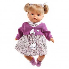 Кукла - Дора в фиолетовом, плачет, 42 см, Munecas Antonio Juan