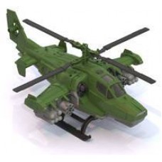 Вертолет Военный 40х27х15,5 см. (Нордпласт, Н-247)