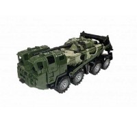 Тягач военный "Щит" с танком (камуфляж)