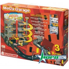 Гараж "Mega Garage" с дорогой 49х54х50 см (Россия) (Нордпласт, Н-431207)